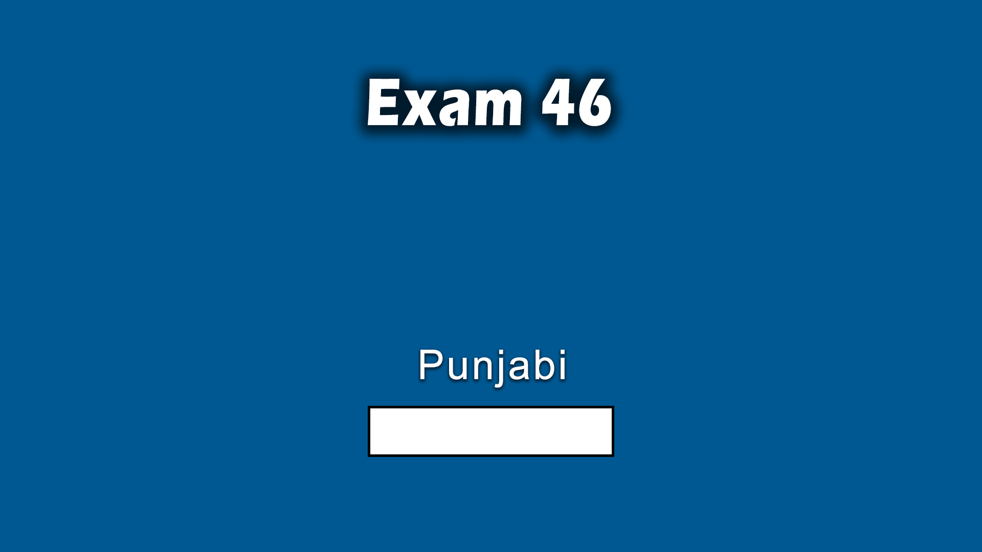 Exam 46